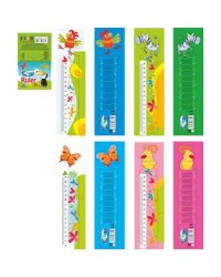 Линейка-закладка 15см Centrum 86854 "Giraffe" 3D пластик 