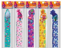 Линейка-закладка 15см Centrum 87533 "Тролли" 3D пластик