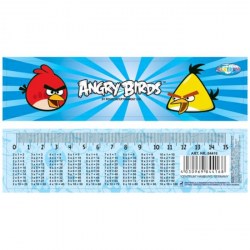 Линейка-закладка Centrum 84416 "Angry Birds" 3D пластик 