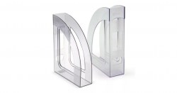 Лоток вертикальный Стамм ЛТ144/ЛТВ-30857 "Респект" прозрачный 351534