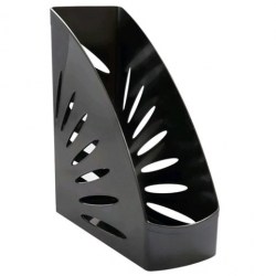 Лоток вертикальный Стамм ЛТ350/ЛТВ-31107 "Тропик" черный 110мм 351544