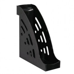 Лоток вертикальный Стамм ЛТ401/ЛТВ-30859 "Торнадо/Эксперт" черный 95мм 351536