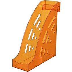 Лоток вертикальный Стамм ЛТ409/ЛТВ-31154 "Торнадо/Эксперт" тонированный оранжевый Манго 351542