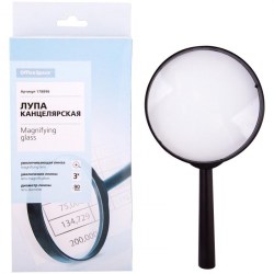 Лупа  90мм OfficeSpace MGF90_1535/178896 3-х кратное увеличение