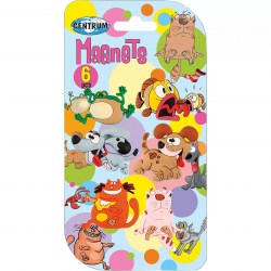 Магниты 3,0см Centrum 85598 /6шт/ "Craze Pets"