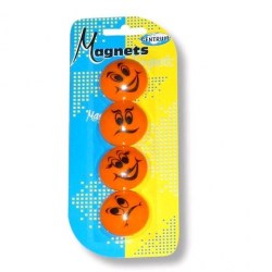 Магниты 4,0см Centrum 82111 /4шт/ "Smile" 