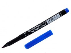 Маркер 1,0мм CENTROPEN 2536 синий перманентный Р111298/Ф047236