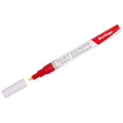 Маркер 2,0мм Berlingo BMk_02203 "Uniline PA200"  красный на нитро-основе 279788