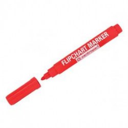 Маркер 2,5мм CENTROPEN 8550 FLIPCHART красный Р003519/Ф047209