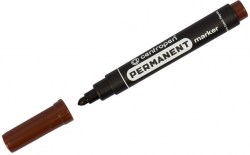 Маркер 2,5мм CENTROPEN 8566 коричневый перманентный термостойкий Р262140/Ф189293