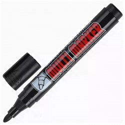 Маркер 3,0мм Crown CPM-800 MultiMarker черный перманентный 002676