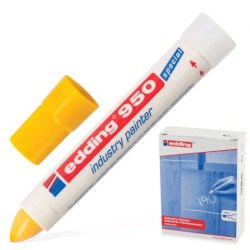 Маркер д/пром.графики E-950-05 10мм желтый (EDDING) 35725