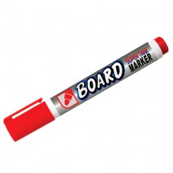 Маркер для доски 3,0мм Crown СВМ-1000 Multi Board красный пулевид 207883 
