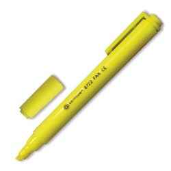 Маркер текст. CENTROPEN 8722 1-4мм желтый Ф010259