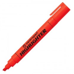 Маркер текст. CENTROPEN 8852 флю красный Ф028672