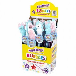 Мыльные пузыри Юнландия 664485 Волшебная палочка - Единорог" 120мл 