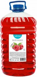 Мыло жидкое 5л Vega 388437 "Малина" ПЭТ