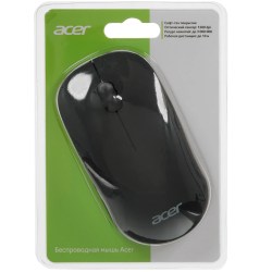 Мышь Acer OMR130 черный оптич беспров 1200dpi USB 3but 1545601