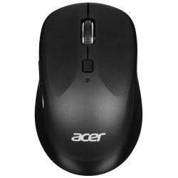 Мышь Acer OMR300 черная оптич беспроводн 1600dpi USB 3but 1968156