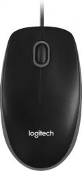 Мышь Logitech b100 for business черный оптич проводн (1000dpi) USB 2but 910-006605