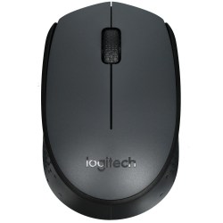 Мышь Logitech М170 серый/черный оптич 1000dpi беспров USB 2but 1891710
