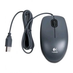Мышь Logitech Mouse М100 Black/Grey USB /910-001604/005003/ 321712