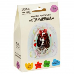 Набор для мыловарения ТРИ СОВЫ 785 "Стильняшка" 1 мыло с картинкой 358987