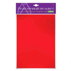 Набор для творчества Альт 11-407-195 "Поделочный вельвет" 7л. 7цв. А4