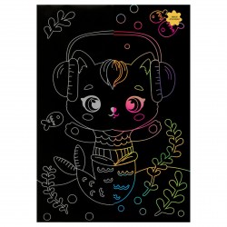 Набор для творчества Три совы GA5_49951 гравюра цветная "Музыка" А5  350436