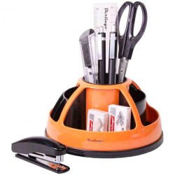 Набор наст. Berlingo Mon_09074 BR черный/оранжевый 9 предметов 243153