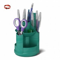 Набор наст. ErichKrause 55628 "MINI DESK" Ice Metallic, бирюзовый