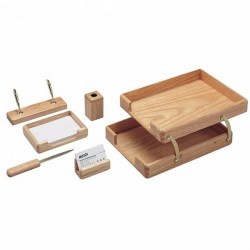 Набор настольный  Chicago 6280 6предм, светлый дуб