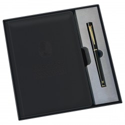 Набор подарочный БиДжи DuA5_67141 "Будь собой" черный, кожзам (ежедневник А5+ручка) 385003