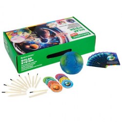 Набор раскопки Brauberg KIDS 665131 "Сокровища Солнечной системы" 8 планет, инструменты, карточки