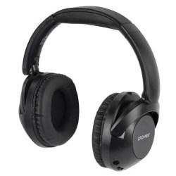 Наушники беспроводные CROMEX HP-043B Bluetooth 5.4, складные раздвижные, черные С514119
