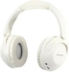 Наушники беспроводные CROMEX HP-043W Bluetooth 5.4, складные раздвижные, белые С514120