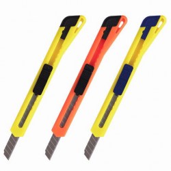 Нож канц.  9мм Brauberg 230914 "Classic" пластик