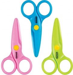 Ножницы 10,5см Centrum 87509 "Детские" пластиковые, ассорти