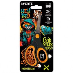 Ножницы 13,0см deVENTE 8010414 "Hey Bro" закругленные концы