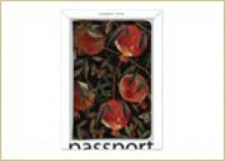 Обложка BrunoVisconti 3-620/03 для паспорта "FLORA.Гранат" экокожа