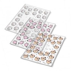 Обложки набор 220*350мм 120мкм Феникс 54024 для тетрадей "Забавные зверята" 3шт