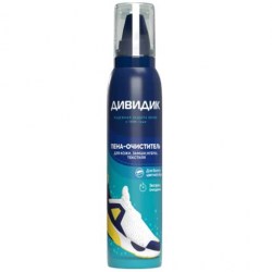 Очиститель пенный Дивидик 94948 для изделий из кожи, замши, велюра и текстиля 150мл. С609394