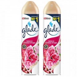 Освежитель воздуха Глейд 311865/864932/864933/865212 Пион и сочные ягоды 300мл 307436/С605508