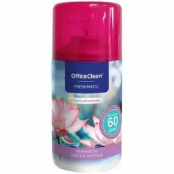 Освежитель воздуха OfficeClean 250мл сменный аэрозоль "Нежность цветка лотоса" 297825