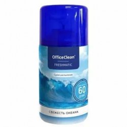 Освежитель воздуха OfficeClean 250мл сменный аэрозоль "Свежесть океана" 297826