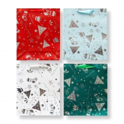 Пакет подарочный Alingar AL5784 "Новогодний 43*56*13,5см ассорти 