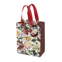 Пакет подарочный Bruno Visconti 2-851/01 "FLORA.ПИОНЫ" M 18*23*10см