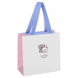 Пакет подарочный MESHU MS_51909 "Я буду любить тебя вечно" 20*20*10см 354631