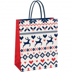 Пакет подарочный MESHU MS_61609 "Scandi" 26*32*12см 371048