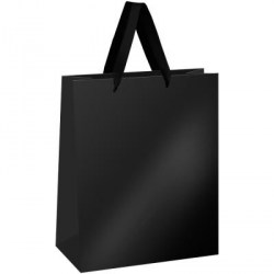 Пакет подарочный MESHU MS_61717 "Black " 26*32*12см 371156